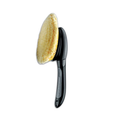 Meguair's Versa Angle Wheel Face Brush Short Handle